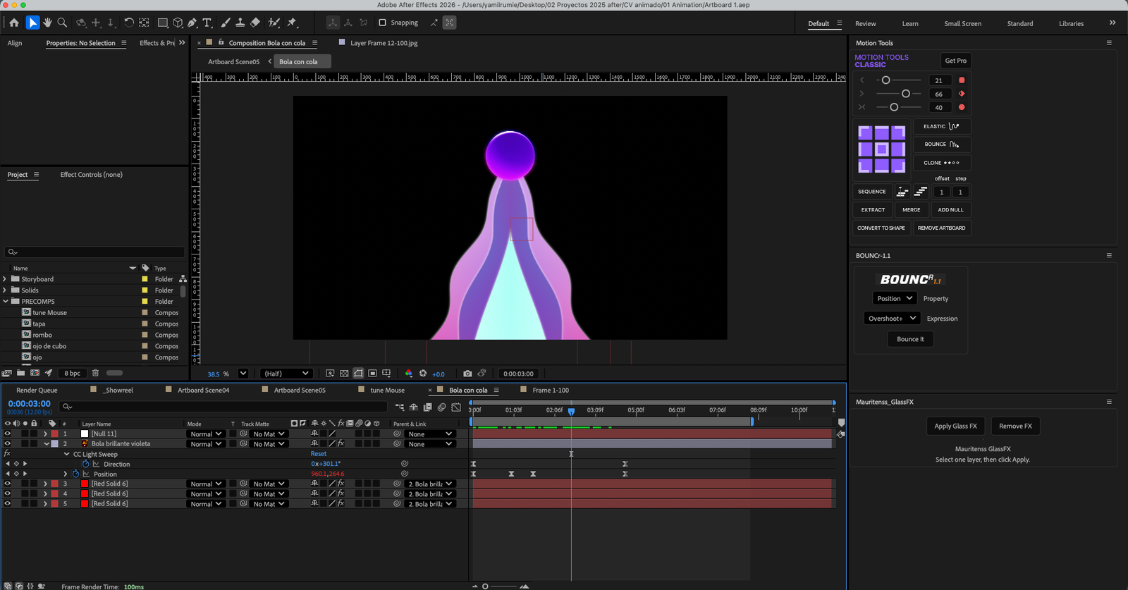 Behind the process, screenshot 05